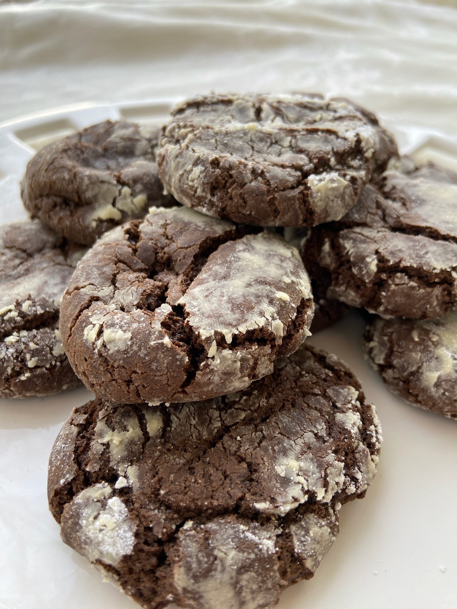Chocolate Crinkle Cookies