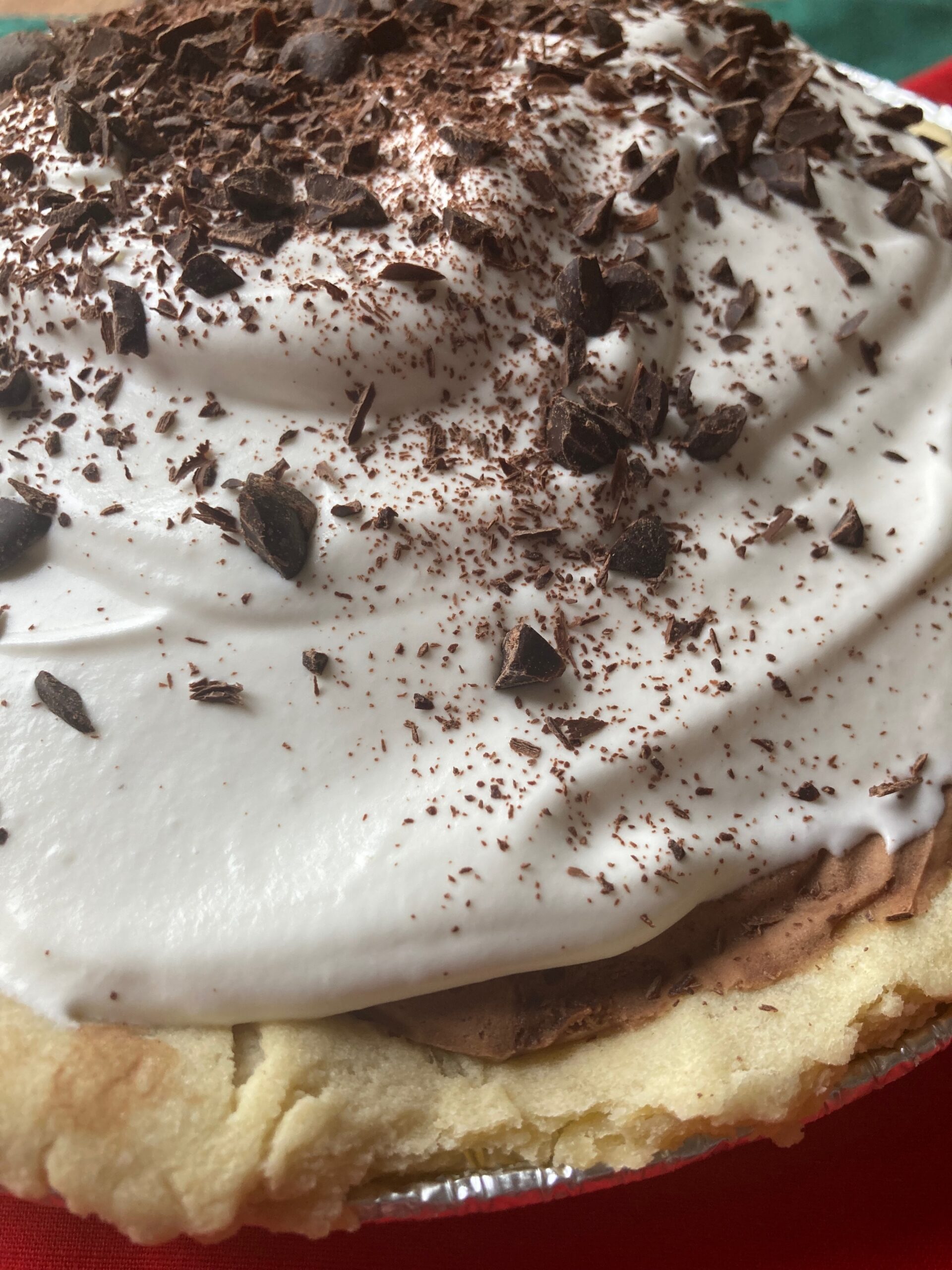 Whole French Silk Pie